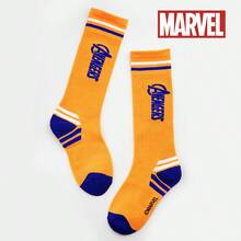 Marvel 1/5雙漫威蜘蛛人兒童襪，膝上足球襪，長筒襪，小腿襪，男孩與兒童籃球運動襪，超級英雄復仇者襪 - 彩色 - 查看 4