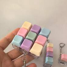 1 món đồ chơi giảm căng thẳng ngón tay dành cho người lớn, đồ chơi bấm, phụ kiện trang trí túi xách, móc khóa ngón tay hình bàn phím 4 trong 1, đồ chơi bấm phím cơ học hình khối, quà tặng giảm stress, thích hợp cho văn phòng, trường học, nhà cửa, có thể treo trên ví, túi xách, quần áo, cửa ra vào, cửa sổ, tường, dễ dàng mang theo đến văn phòng hoặc khi đi du lịch (kèm theo dây treo) - Nhiều màu - Xem 12