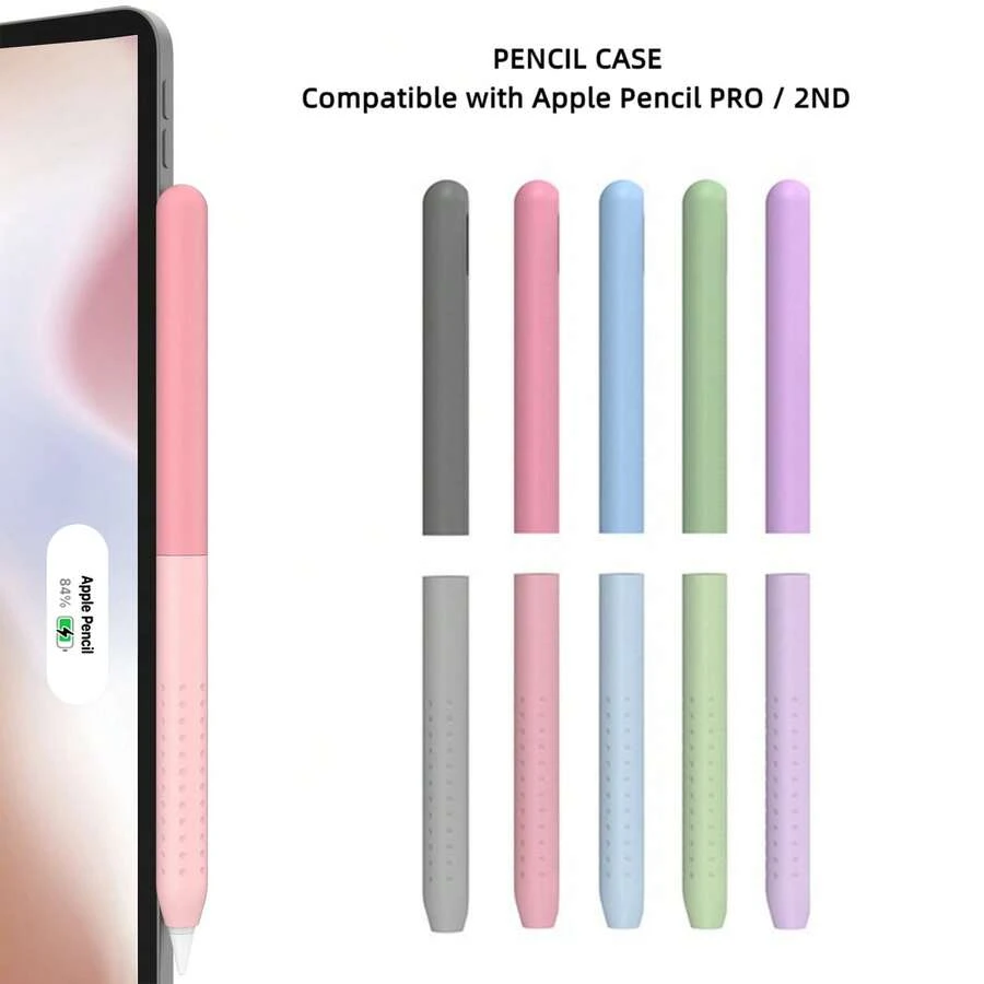 适用于 Apple Pencil Pro 和第二代 Apple Pencil 的硅胶保护套