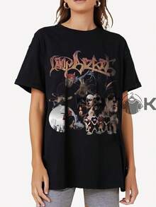 Women T-Shirts - Black - View 1