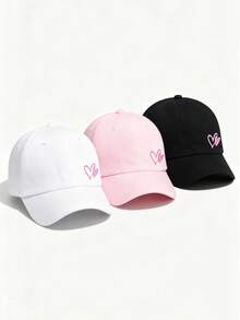 1 chiếc mũ lưỡi trai unisex, mũ bóng chày vành rộng đa năng mùa xuân in chữ, mũ thời trang đường phố phù hợp cho du lịch, nghỉ mát biển. - Nhiều màu - Xem 8