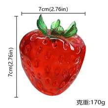 手工蘋果造型壓力緩解玩具，麥芽糖製成，柔軟壓力緩解球，慢回彈壓力緩解玩具，派對禮物，成人焦慮緩解玩具，慢回彈壓力緩解濕玩具，節日禮物，生日禮物，派對禮物，感官玩具 - 彩色 - 查看 7
