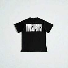 Times Up Tee Black - Black - View 7