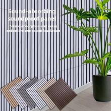 10pcs Self-Adhesive 3D Wood Grain Wall Stickers, DIY Decor For Walls, Ceiling, Living Room - 10pcs - View 11