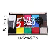 15 Colors High Saturation Water-Soluble Watercolor Paint, Easy To Mix Art Painting Palette, Beginner Hand-Drawn Creative Paint Set - Sets - View 4
