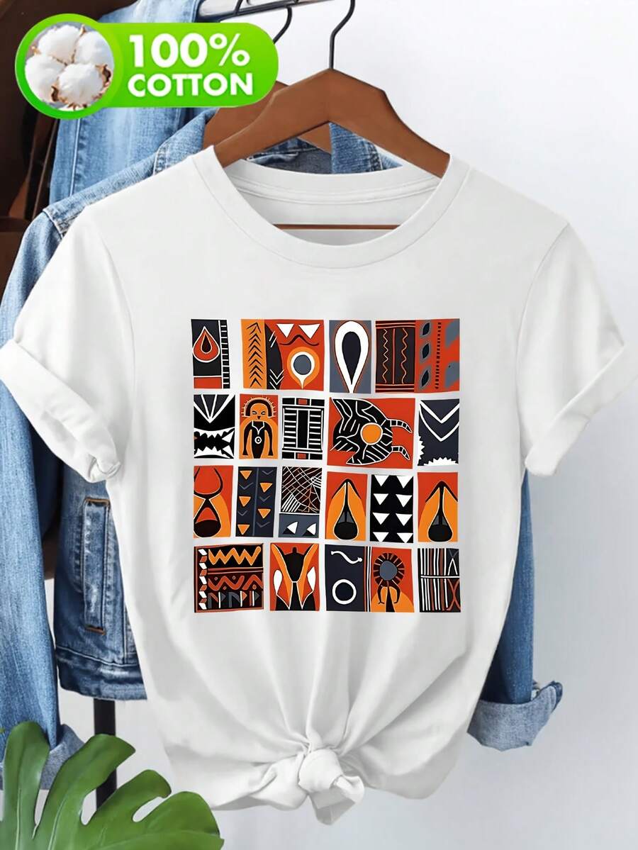 Women T-Shirts - White - View 1