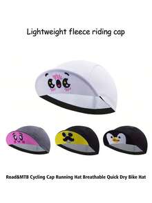 Gorra de ciclismo transpirable unisex, sombrero deportivo ligero para bicicleta de carretera, bicicleta de montaña, correr, fitness, que absorbe la humedad y se seca rápido - Multicolor - Ver 1