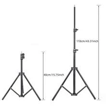 110cm Extendable Tripod Stand, Portable Live Streaming Photography Tool, No Battery Required, Practical Accessory - View 5