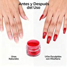Acrylic Nail Powder In Shades 7-12 (6 Shades) - Multicolor - View 4