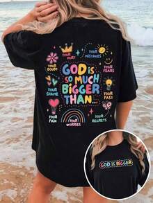 Women T-Shirts - Black - View 1