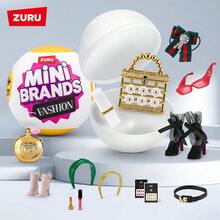 ZURU 迷你品牌时尚神秘胶囊系列，第三季或第四季可选，包含真正的迷你品牌收藏包、鞋子和配饰，拆箱玩具，适合女孩、青少年和成人收藏家，3岁以上。 - 彩色 - 查看 8