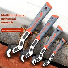 Cờ lê điều chỉnh 8 inch, thiết kế tự khóa, độ cứng cao, bền bỉ, dùng để sửa chữa. - A - Xem 2
