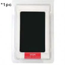1pc Handprint & Footprint Studio, Ink Pad, Decoration For Photo Album - Black - View 7