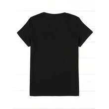 Women T-Shirts - Black - View 2