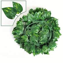 Artificial Green Ivy Leaf Rattan Creeper Leaves Vine Hanging Garland DIY Fake Flowers Plants For Garden Wedding Party Home Decor - 西瓜 - 查看 9