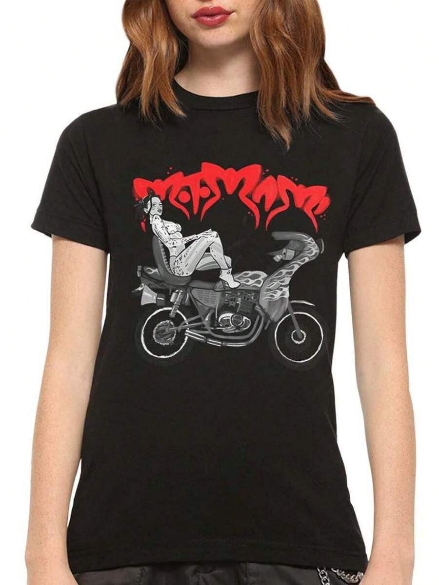 Women T-Shirts - Black - View 1