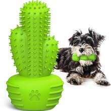 Dog Chew Toys Dog Toothbrush Stick Teeth Cleaning Brush Dental For Medium Large Dog, Puppy Christmas Easter Birthday Gifts, Outdoor Squeaky Toys For Aggressive Chewers Interactive Tough Toys - Grassgreen - Xem 13