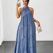 Women Blouses & Shirts - ضباب أزرق - مشاهدة 1