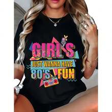 Women T-Shirts - Black - View 7