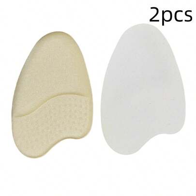 Soft Foam Forefoot Pads, Shoe Size Adjuster Inserts, Anti-Slip Heel Grip Cushions For Women