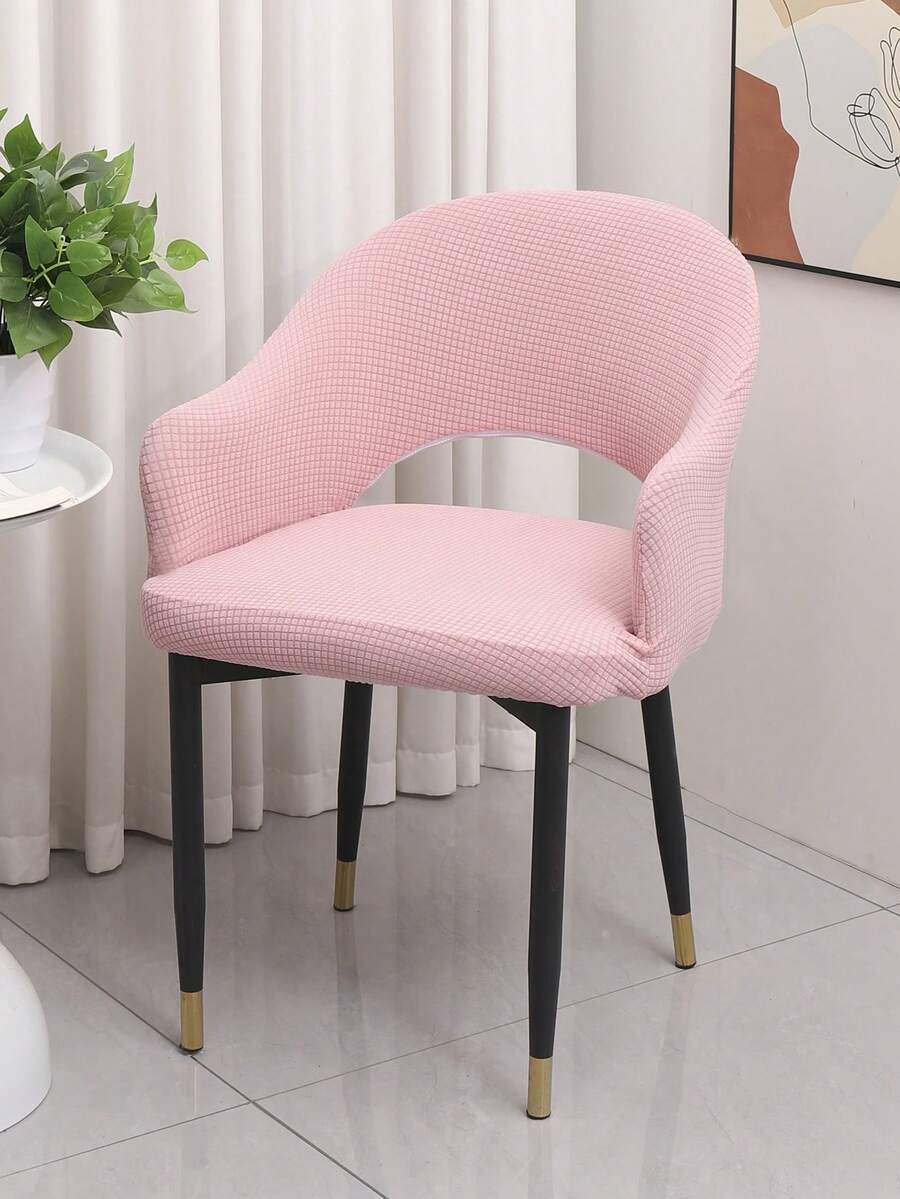 Bộ bọc ghế đơn giản, đa năng, kiểu dáng rỗng ruột, thiết kế nguyên khối. - da hồng - Xem 1