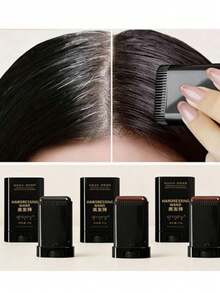 1 chiếc cọ nhuộm tóc 3 trong 1 có răng lược, cứu nguy tóc bạc khẩn cấp, nhiều lựa chọn màu sắc, một chiếc cọ có thể che phủ tóc bạc mà không cần nhuộm toàn bộ đầu, tiện lợi và nhanh chóng, phù hợp cho việc đi lại hàng ngày, dặm lại màu tóc tạm thời, tạo kiểu tóc cho những dịp quan trọng, cũng có thể là một món quà thiết thực cho người già, nhân viên văn phòng. - không có - Xem 10