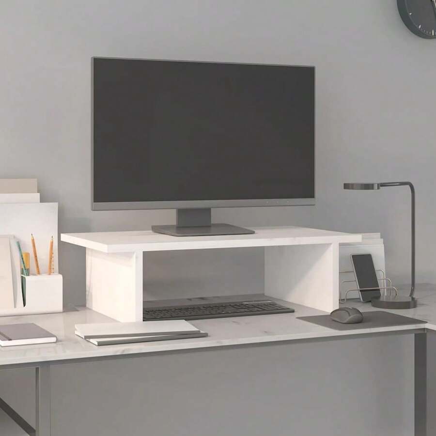 Computer Armoires & Hutches - White - View 1