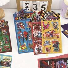 10pcs Marvel Superhero Stickers, Avengers&Spider Man Comic Style Stickers, Suitable For Decorating Water Bottles, Notebooks, And Scrapbooks (Stochastic Style) - Multicolor - View 4