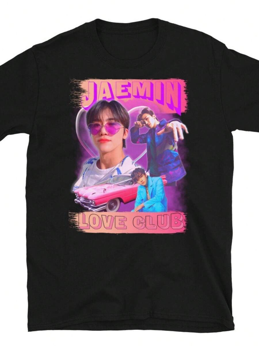 Dam-T-shirts - Svart - Visa 1