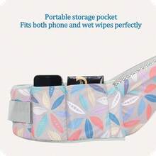 Newborn Carrier, Baby Carrier, Baby Wrap Carrier, With Hook&Loop For Easily Adjustable - 葉色 - 查看 5