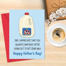 Happy Fathers Day Card - 5x7 In Fathers Day Card From Kids, Happy Father's Day Gifts For Dad Father, Father's Day Gifts From Daughter, Son, Kids, Dad Gift Greeting Cards From Son Daughter - Stepdad - View 6