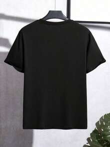 camisetas de hombre Ropa de verano Patrones de moda playeras de hombre camisas  ropa hombre sudaderas para Ocio al aire libre  gym regalos para hombre playa hombre  Cuello redondo de manga corta halloween nacional Viva México  ropa mexicana 15 septiembre - Negro - Ver 2