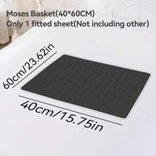 1 Waterproof Mattress Protector - Reusable Underpads, Solid Quilted Geometric Stitching Design, Thickened Durable Fabric, Suitable For Dorms, Camping, RVs And Hotels - Machine Washable, Mattress Waterproof, Camping Essentials, Modern Bed Cover - Black - View 13