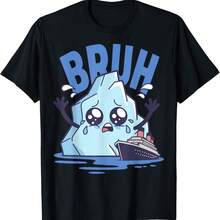 Funny Titanics Iceberg T-Shirt - Black - View 1