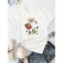 Women T-Shirts - White - View 3