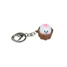 1pc Cartoon Cake Keychain, Cute Stress Relief Toy, Creative Gift - Multicolor - View 7