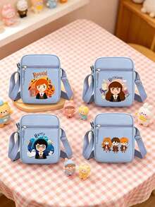 Túi vuông nhỏ kiểu Harry Potter, túi đeo vai đựng điện thoại di động dễ thương, túi đeo chéo mini nhẹ nhàng, phong cách thường ngày. - Nhiều màu - Xem 9