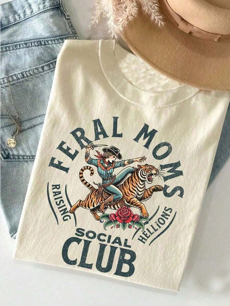 Y2K Style, Modern Style, Newest 2026 Style, Cute Style, Casual Style. Women's And Men's. "Cool Aunties Club" T-Shirt. ® , T-Shirt For Favorite Aunt, Gift For Cool Aunt From Niece, T-Shirt For New Aunt, Gift For Cool Aunt. 180g (S-XXXL). 180g (S-XXXL) - 杏色 - 查看 1