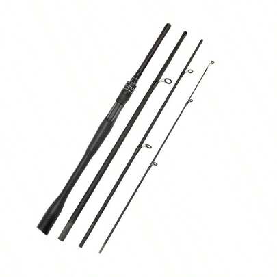 Cần câu cá di động 4 khúc, cần câu thẳng kiểu súng, cần câu nối, dụng cụ câu cá