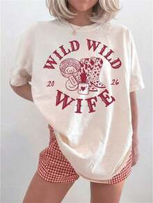 Women T-Shirts - White - View 6