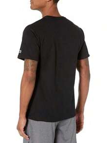 Camiseta clásica para hombres Champion, gráfico triangular - Gris - Ver 4