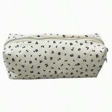 Large Capacity Floral Polyester Pencil Case - Multi-Purpose Makeup Bag, Storage Pouch - Ideal Back To School Gift, School Supplies Organizer 1pc/2pcs,Back To School - Sets - View 12