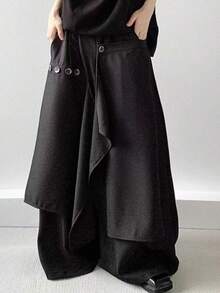Women Pants - Coffee Brown - View 7
