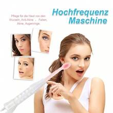 Portable High Frequency Electrotherapy Skin Therapy Wand Machine Acnes Remove - 24B-WIN-UK-CX-4 - Ver 5