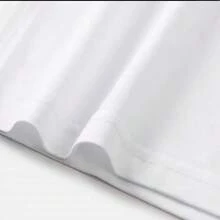 Camiseta de manga corta estampada 100% algodón, estilo americano, a la moda, holgada, versátil y retro, novedad de verano 2025 para mujer. - Negro - Ver 5