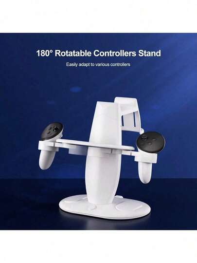 Compatible con soporte para Ocul/Us Que/St 3s/3/2, soporte de almacenamiento y exhibición compatible con Pico Mate Quest 3s, soporte integrado