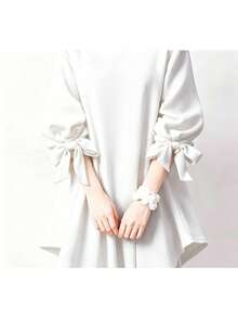 Women Blouses & Shirts - 白色 - 查看 3