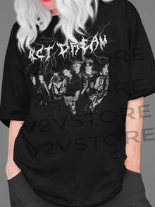 Women T-Shirts - Black - View 7