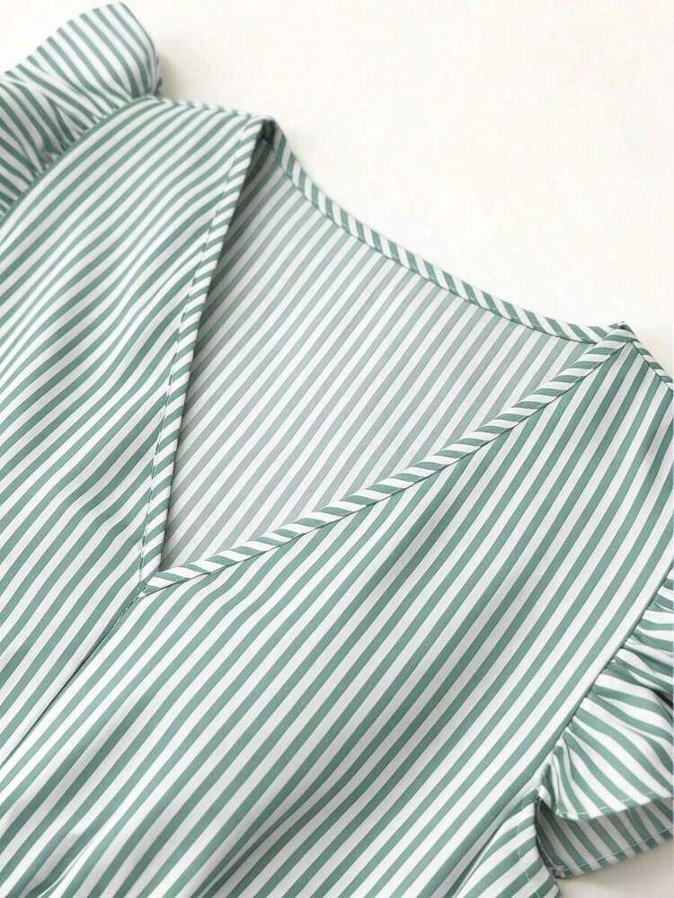 Women Midi Dresses - 霧綠 - 查看 6
