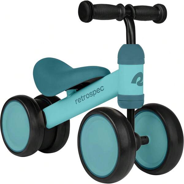 Retrospec - Bicicleta de Equilibrio con 4 Ruedas para niños de 12 a 24 Meses, Juguete de Bicicleta para niños de 1 año